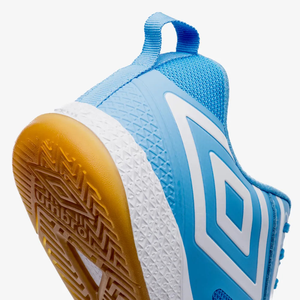 Chuteira Futsal Umbro Pro 5 Bump Baby Blue